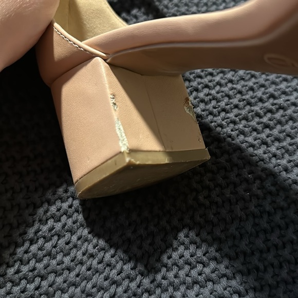 S5 - Lulus pink: tan Harper almond ankle strap heel size 7 - Picture 12 of 14